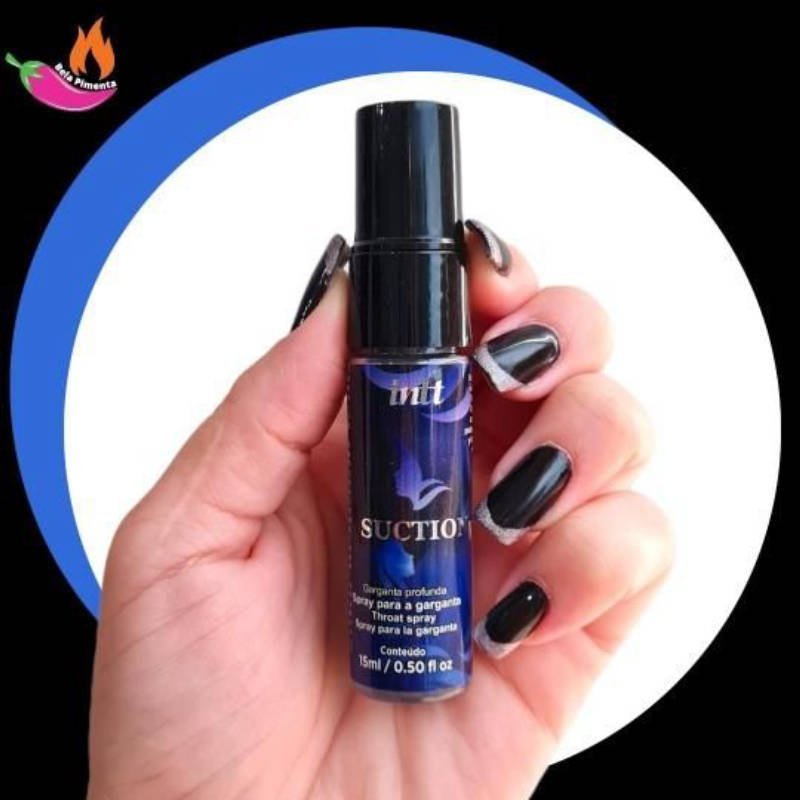 Dessensibilizante Oral Garganta Suction Spray Canela Mentolada 17ml - Imagem 2