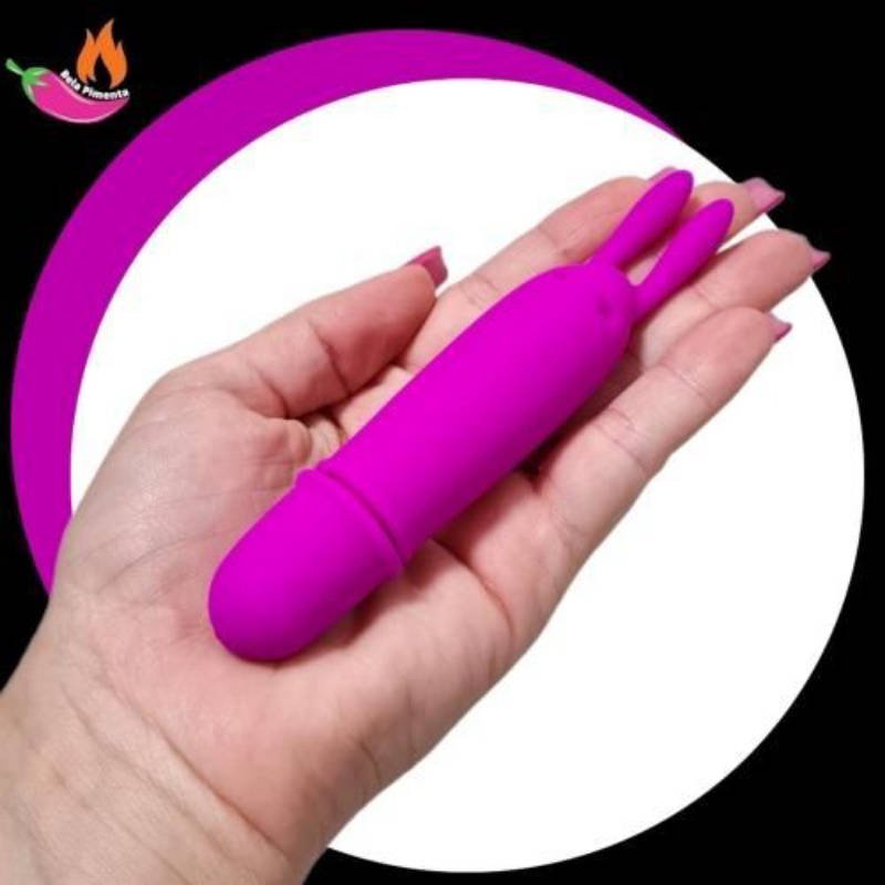 Vibrador Bullet Mini Bag Coelhinho - Imagem 5