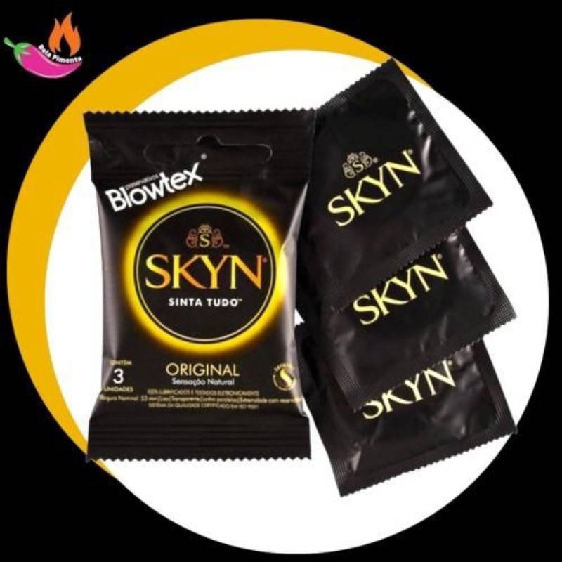 Camisinha Preservativo Skyn Original - 3 Unidades - Imagem 4