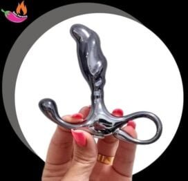 Massageador de Prostata Metal Onix