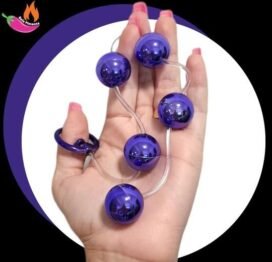 Bolinhas Tailandesas Metal - 5 Esferas Lilás