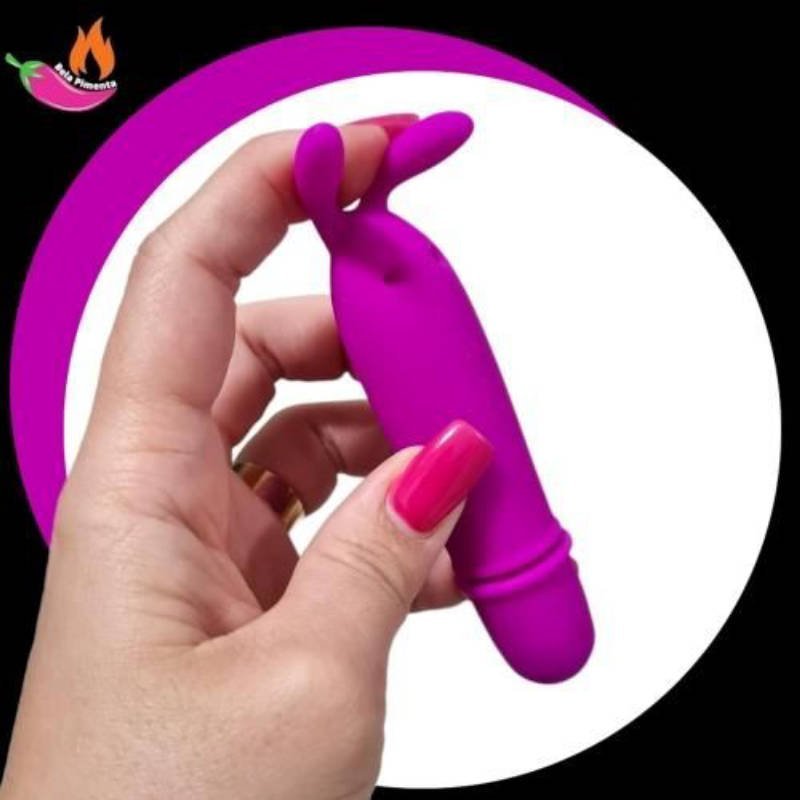 Vibrador Bullet Mini Bag Coelhinho - Imagem 3