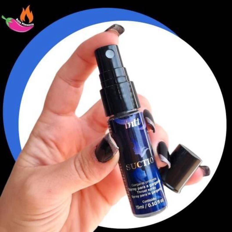 Dessensibilizante Oral Garganta Suction Spray Canela Mentolada 17ml - Imagem 4