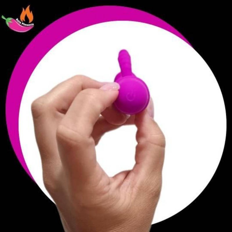 Vibrador Ponto G e Clitoris Mini Bag Coelhão - Imagem 3