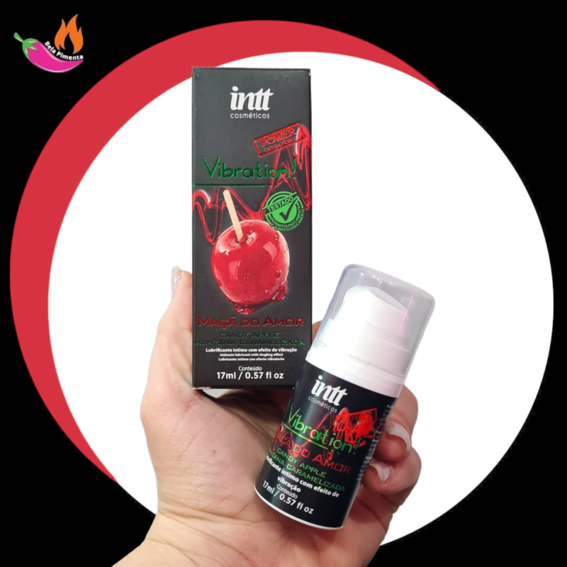 Gel Vibrante Beijavel Vibration Maça do Amor 17ml