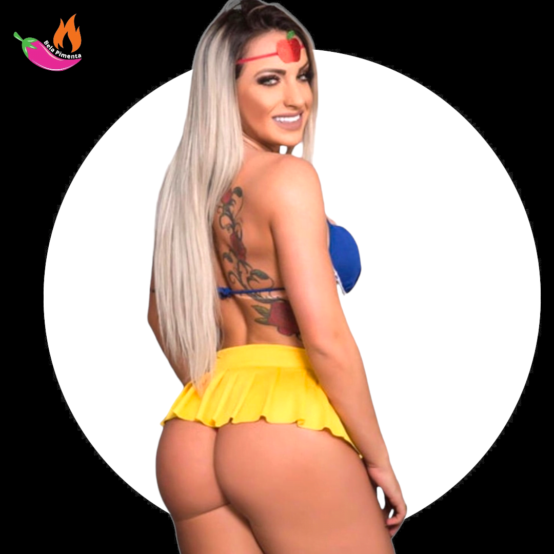 Fantasia Branca de Neve com Bojo - Imagem 2