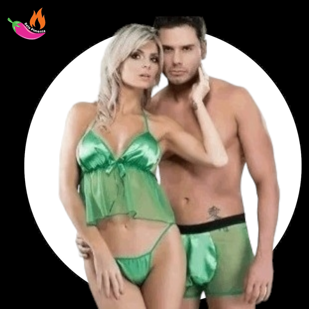 Fantasia Casal Conjunto Verde