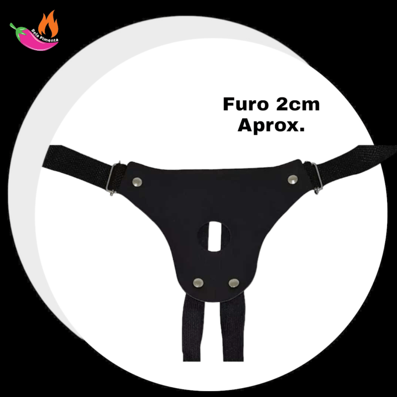 Cinta Peniana Regulavel Para Protese com Furo 2cm de Diâmetro