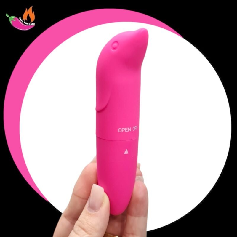 Vibrador Ponto G Golfinho Liso Pink