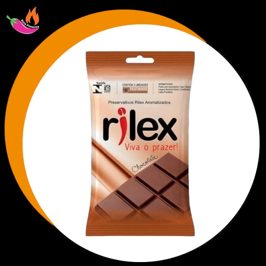 Preservativo Rilex Chocolate - Camisinha