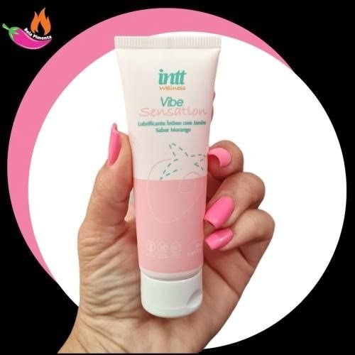 Lubrificante Intt Vibe Sensation Morango 50ml