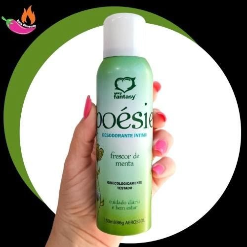 Desodorante Intimo Poesie Frescor de Menta 150ml