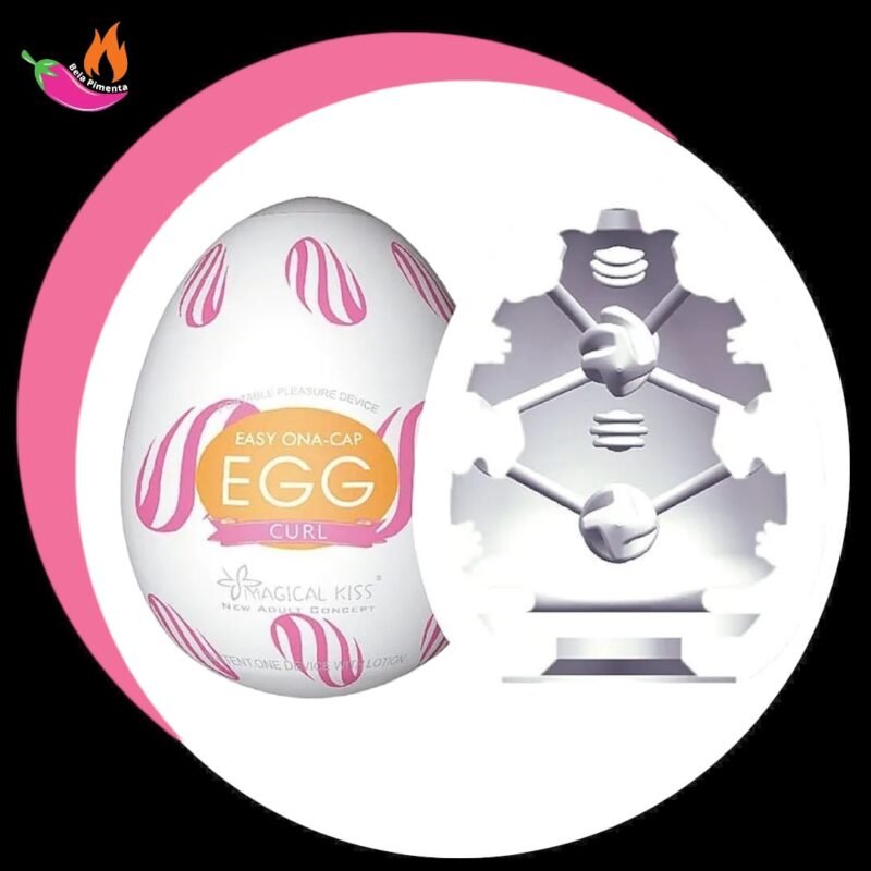 Masturbador Egg Ona Cap - Curl