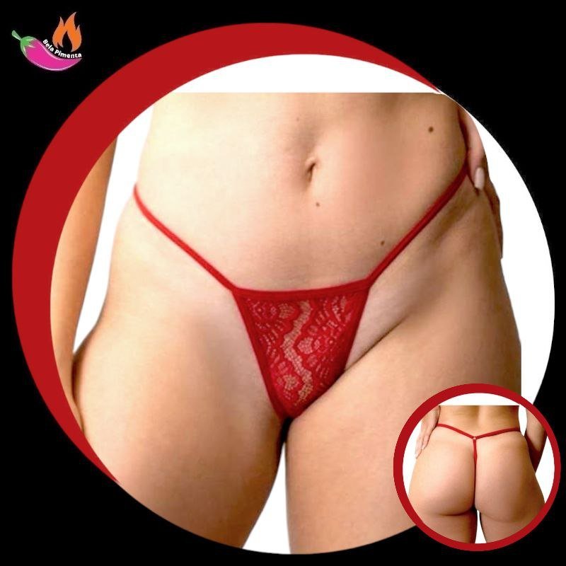 Calcinha Fio Desaforado Vermelho