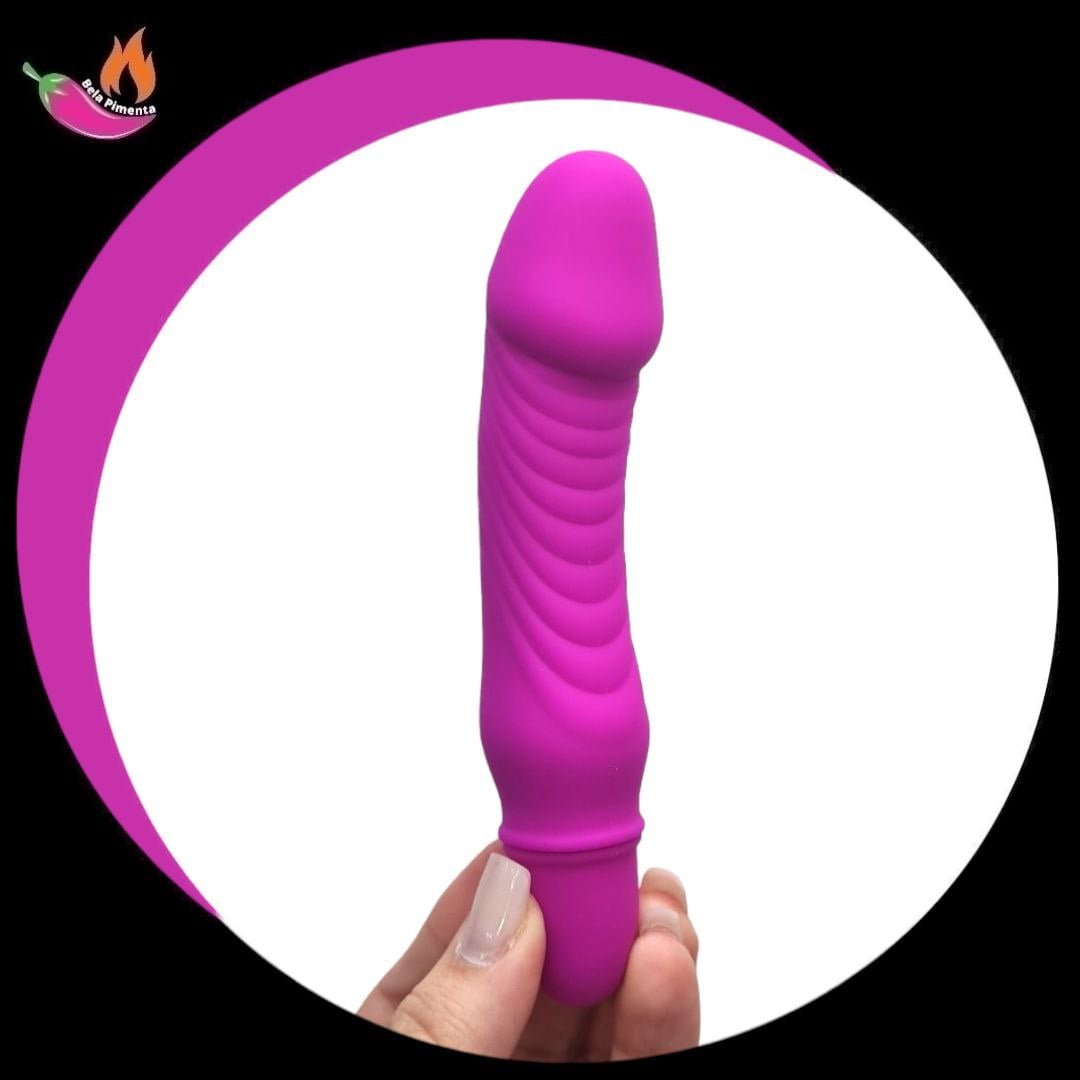 Vibrador Ponto G Mini Bag Stev Roxo