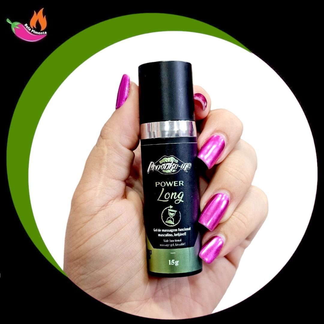 Gel Prolongador e Retardante Power Long 15g - Imagem 2