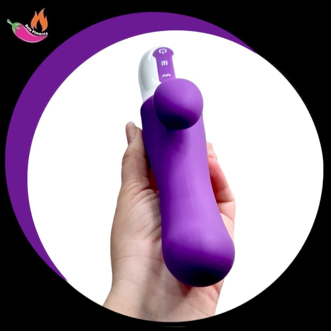 Vibrador Pulsador Fun Free Roxo - Imagem 6