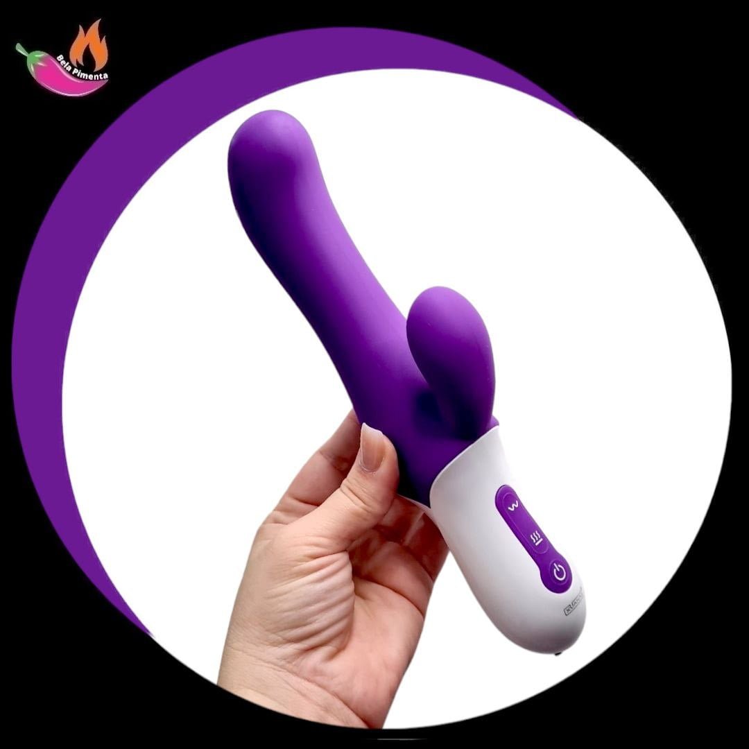 Vibrador Pulsador Fun Free Roxo - Imagem 8