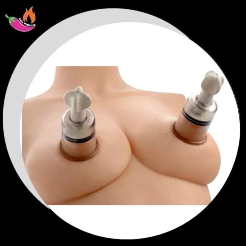 Bomba de Mamilo BDSM - Bom de Mamilo 30 mm