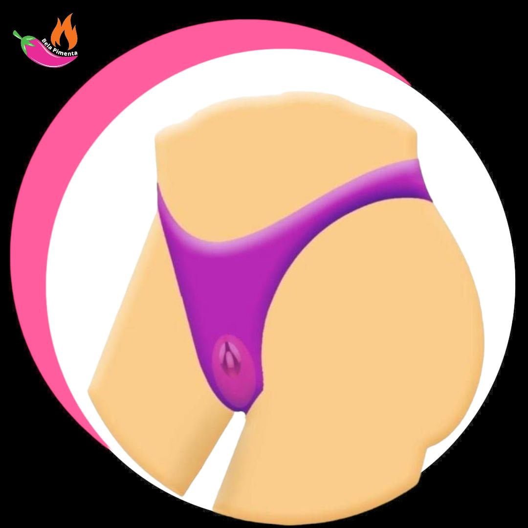 Vibrador e Sugador Calcinha Kiss com Controle e App Pink - Imagem 6