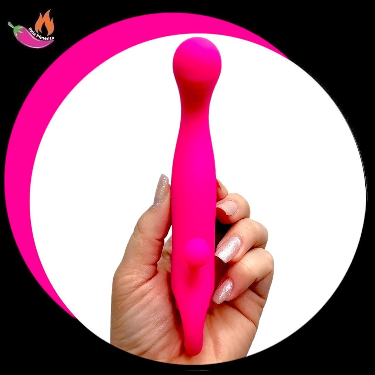 Vibrador Bullet Ponto G e Clitoris Finger - Pink - Imagem 4
