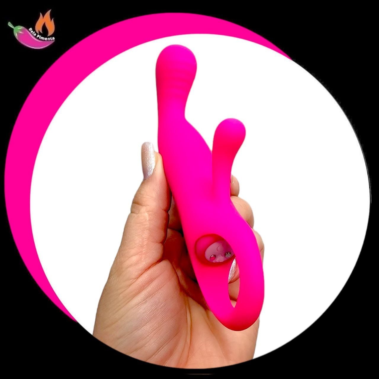 Vibrador Bullet Ponto G e Clitoris Finger - Pink - Imagem 5