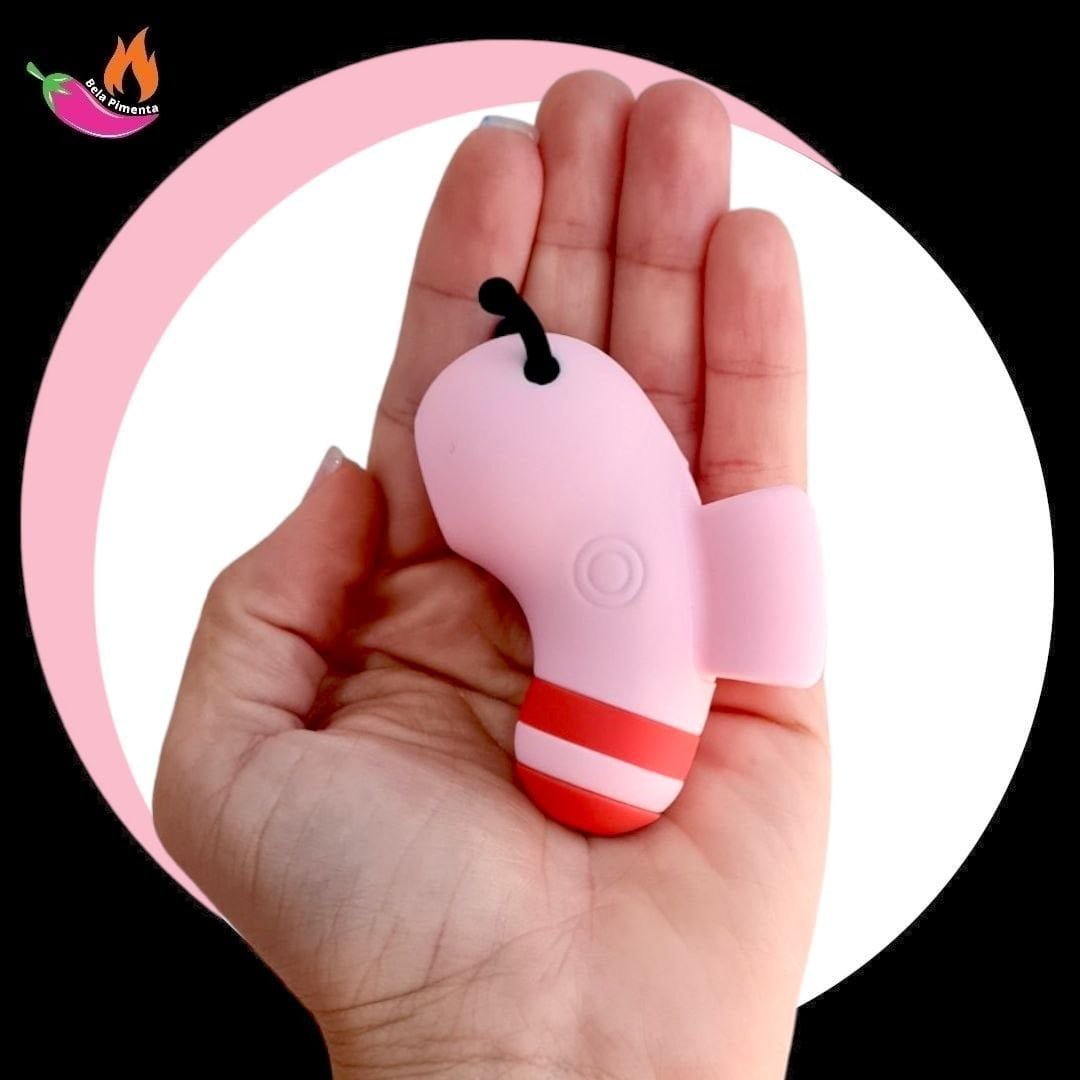 Vibrador Sugador Beebe Abelha - Rosa - Imagem 4