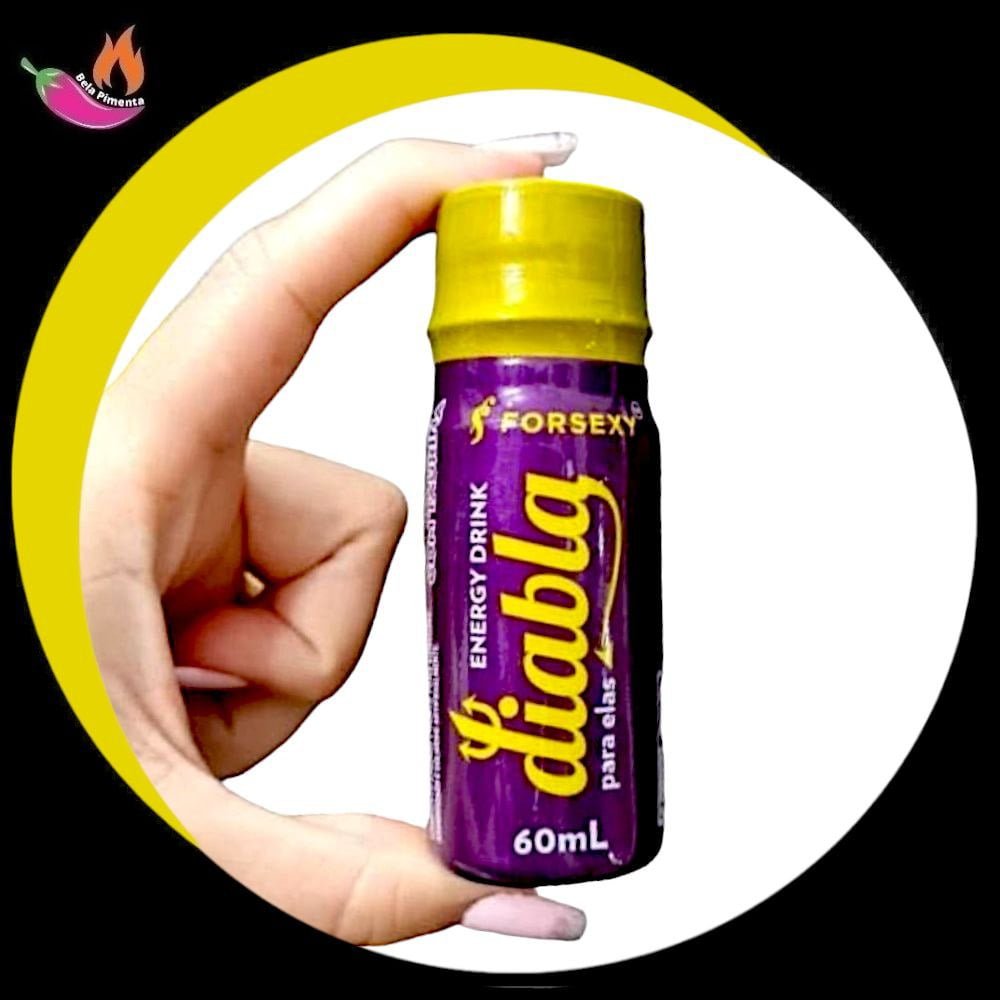 Bebida Afrodisiaca Diabla Energy Drink 60ml - Imagem 2