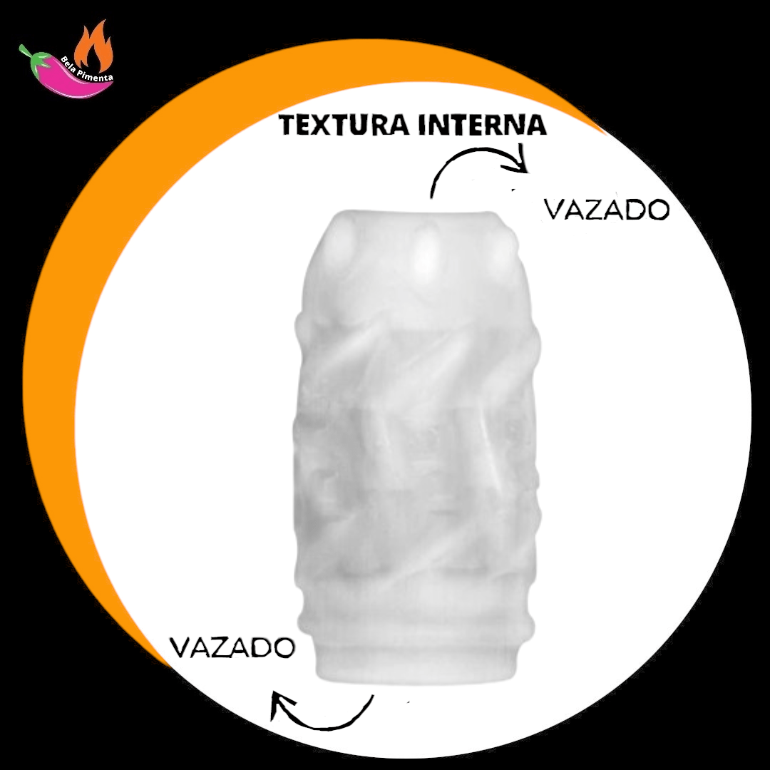 Masturbador Capsula Egg Ponta Vazada Twister - Imagem 3