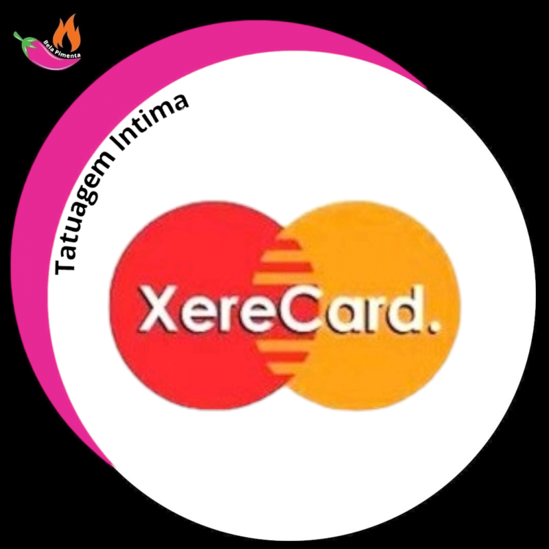 Tatuagem Intima Temporária "  Xerecard 1"