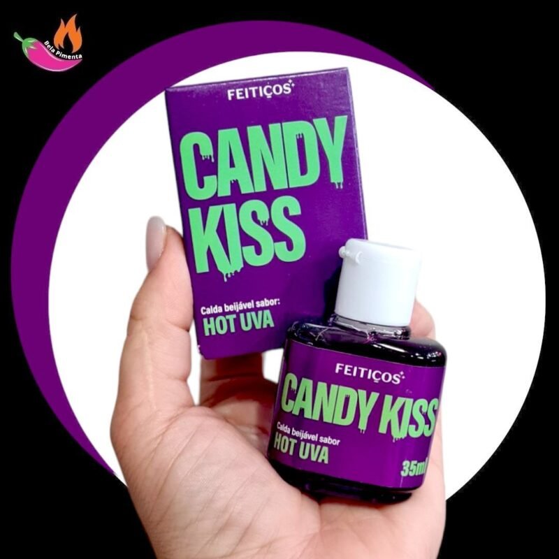 Gel Beijavel Candy Kiss Hot Uva 35ml