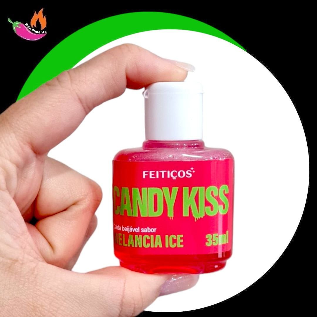 Gel Beijavel Candy Kiss Melancia Ice 35ml - Imagem 2