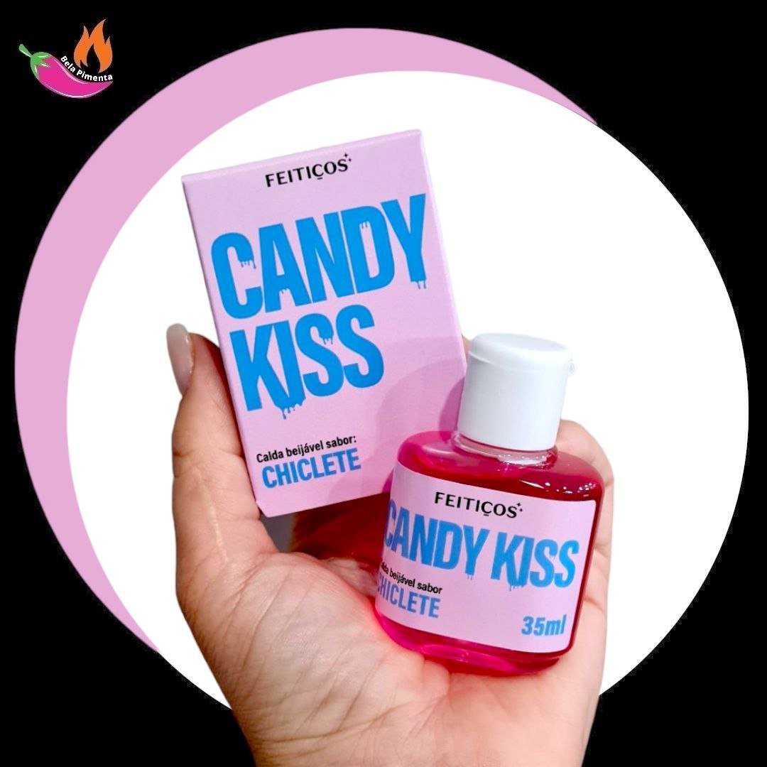 Gel Beijavel Candy Kiss Hot Chiclete 35ml