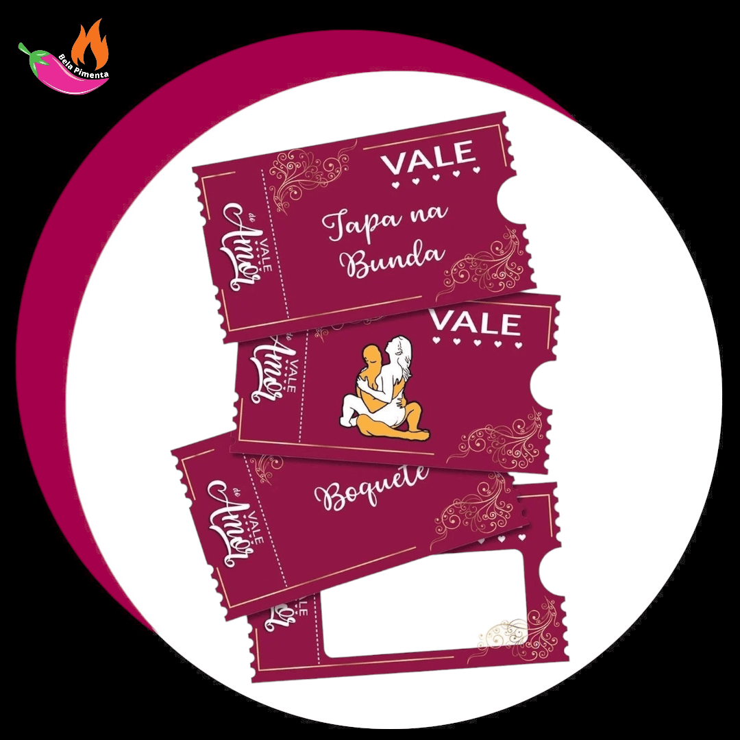 Jogo da Sedução Vale do Amor com 20 Cards
