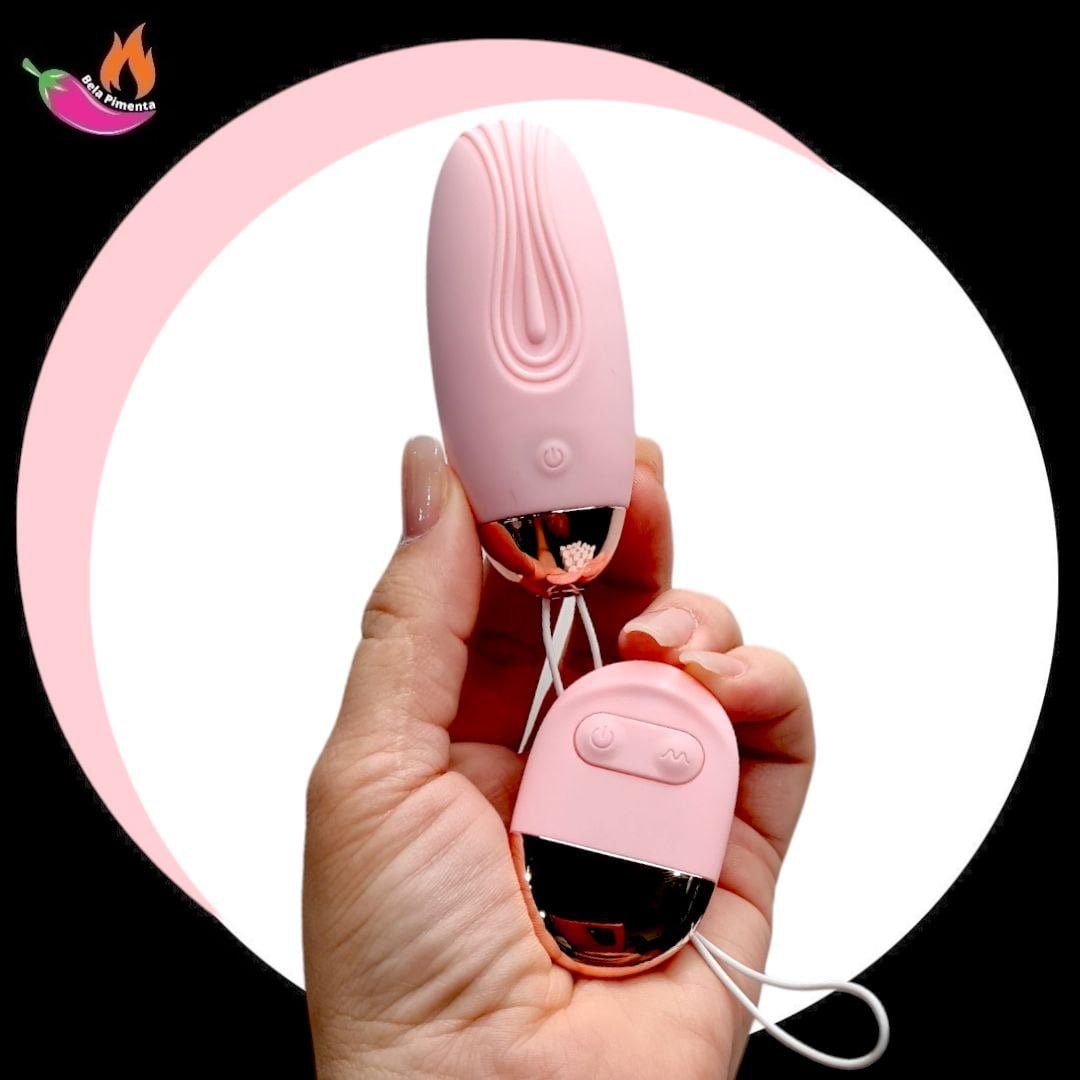 Vibrador Bullet com Controle Splash Rosa