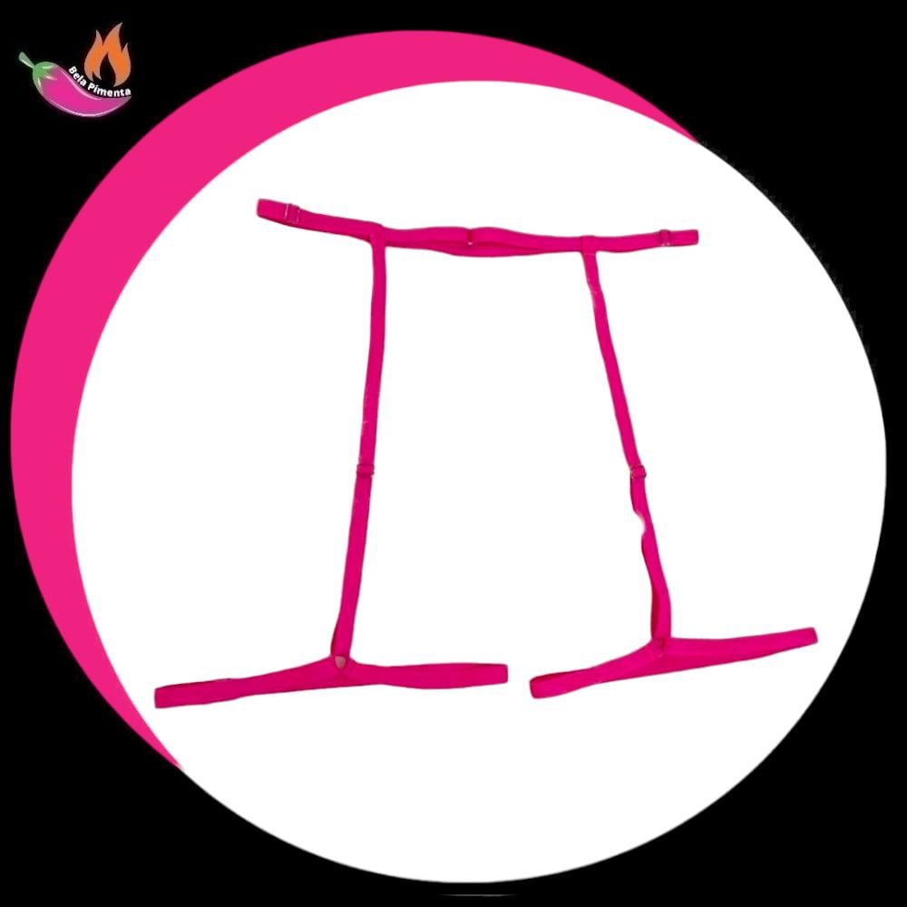Cinta Liga Slim Ajustavel com Persex Pink - Imagem 2