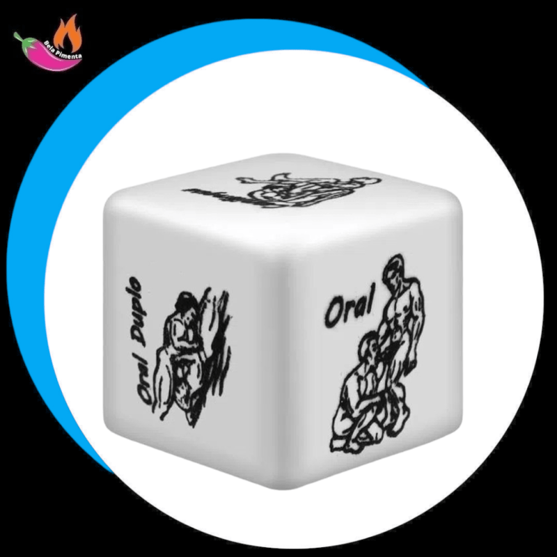 Dado Cubo Posicoes Jogo do Prazer HomemxHomem