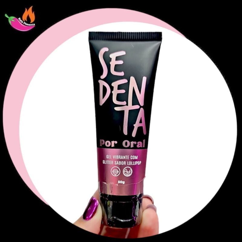 Gel Beijavel Sedenta por Oral Vibrante sabor Lollipop 50g