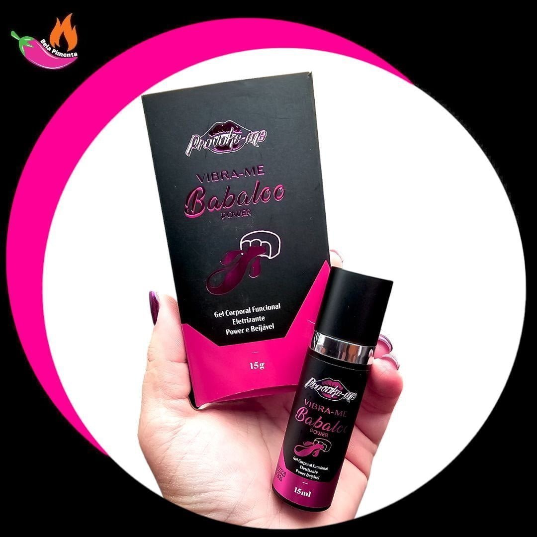 Gel Eletrizante Beijavel Vibra Me Babaloo Power 15g