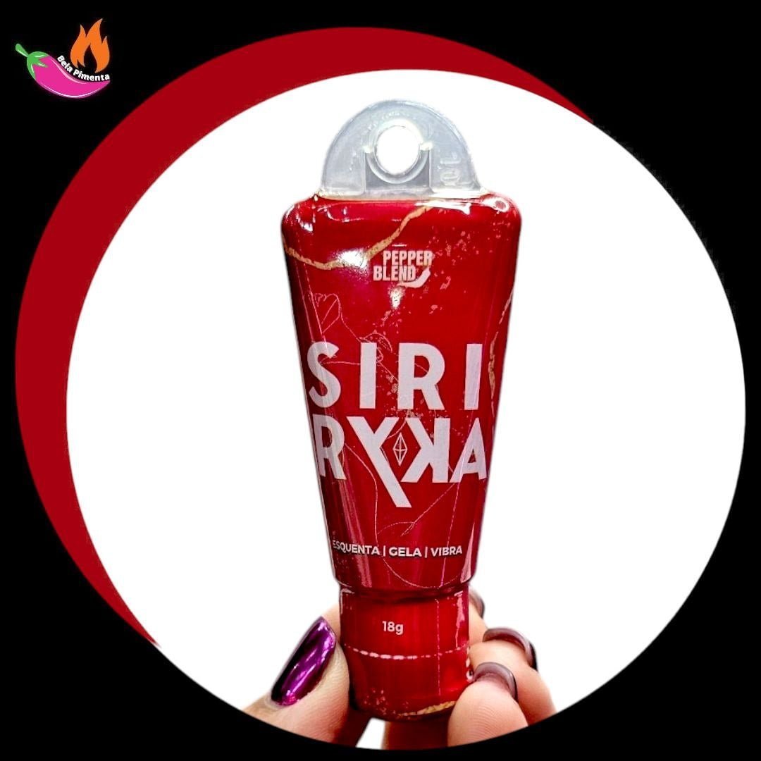 Excitante Feminino Esquenta, Gela e Vibra SiriRyka Gel 15g
