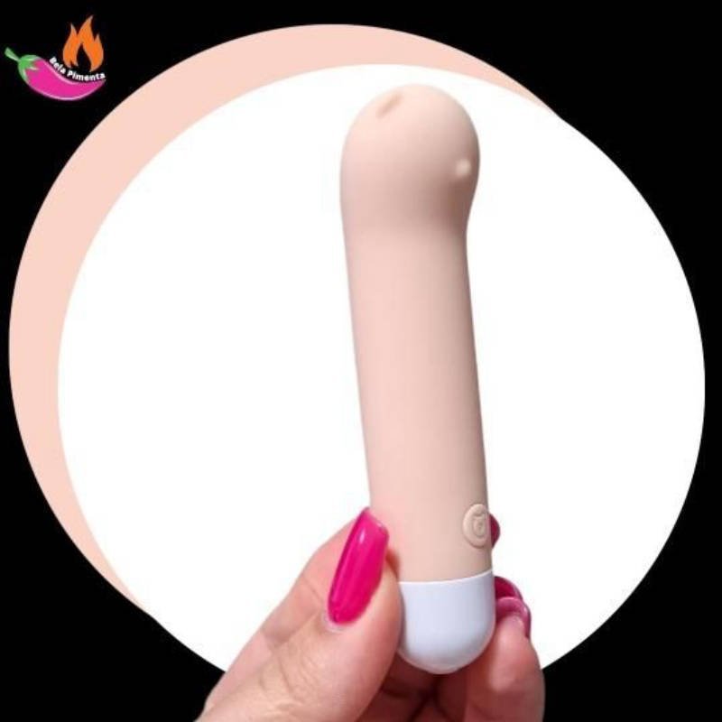Vibrador Bullet Urso Bege