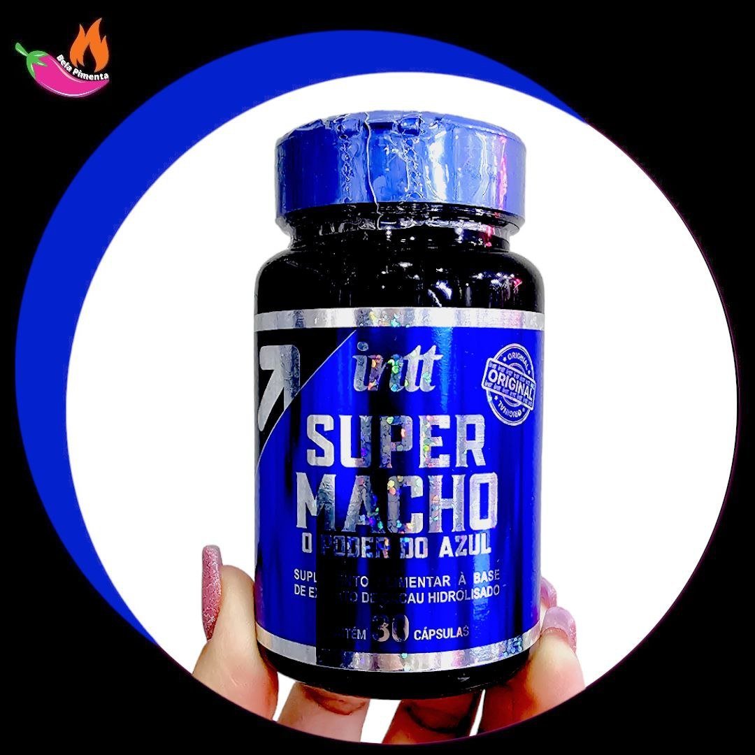 Super Macho Suplemento Alimentar 30 Capsulas