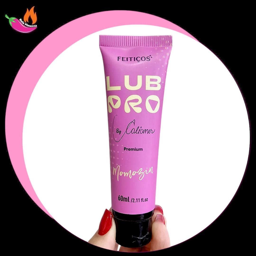Lubrificante Lub Pro Hot Premium Momozin Morango com Chantilly - 60g