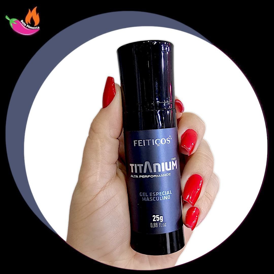 Titanium Gel Potencializa a Performance Masculina 30g - Imagem 2
