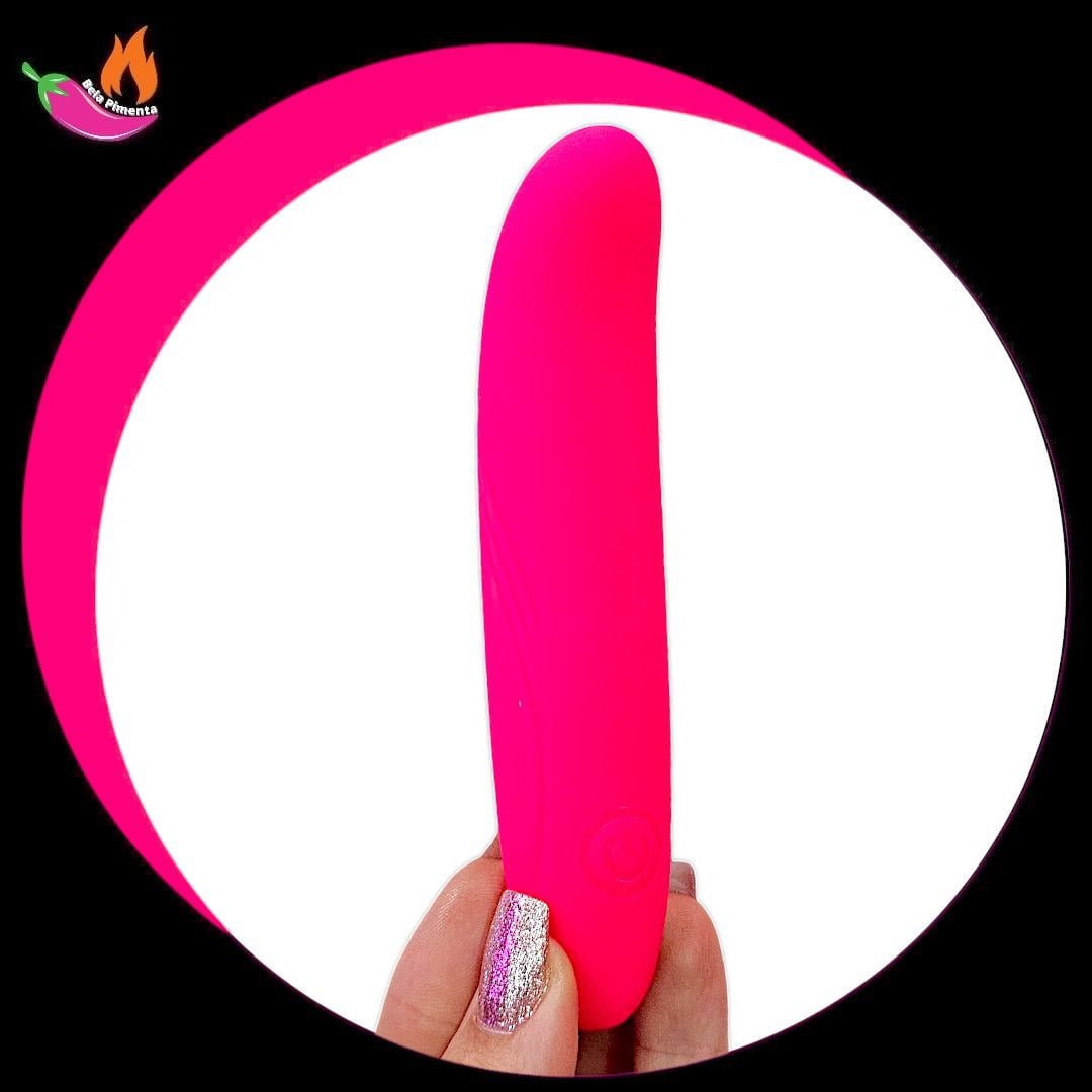 Vibrador Ponto G Mozin Pink - 10 Vibraçoes - Recarregavel