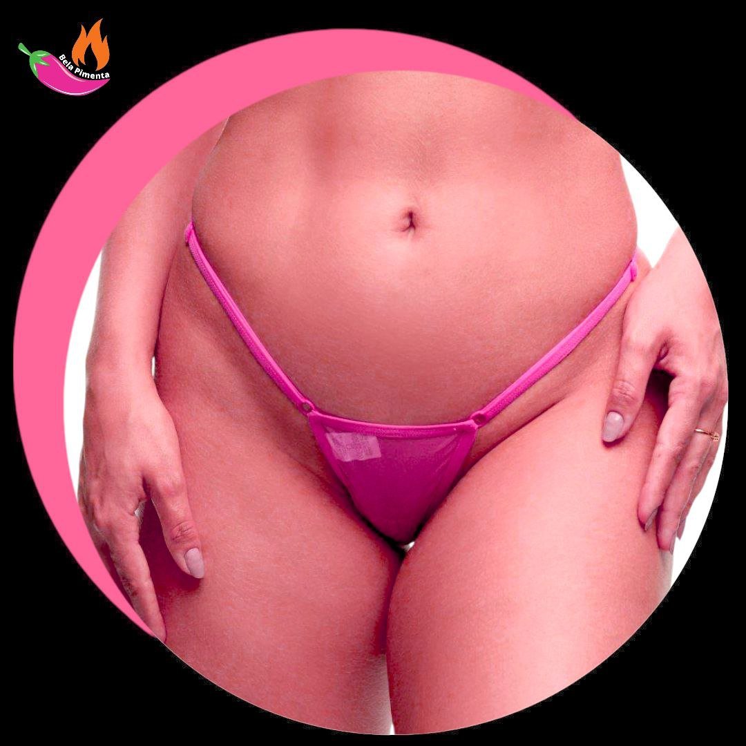 Calcinha Fio Tentadora Pink - Imagem 2