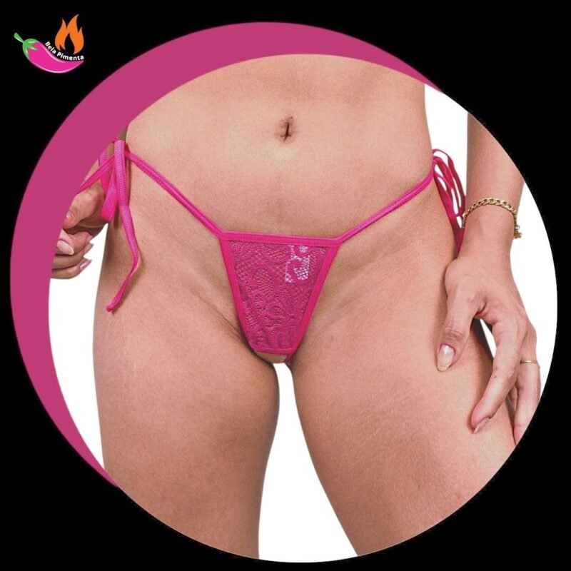 Calcinha Fio Sem Vergonha Pink