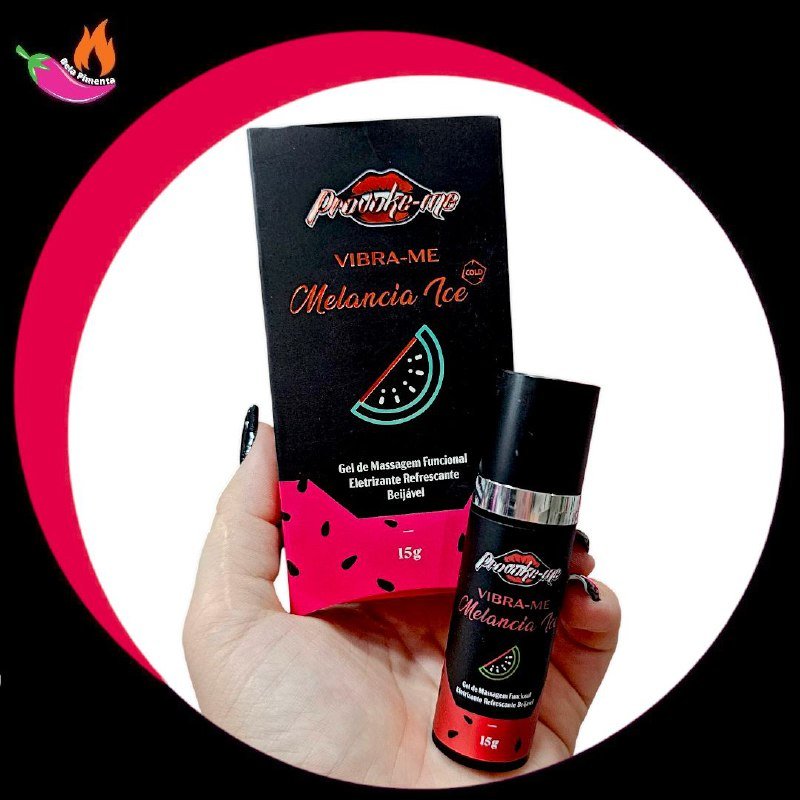 Gel Eletrizante Beijavel Vibra Me Melancia Ice 15g