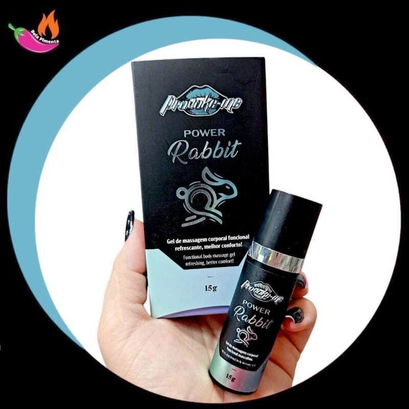 Gel Excitante Potencializador Masculino Power Rabbit 15g