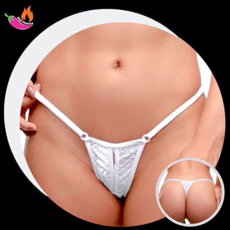 Calcinha Fio Delicia Branco
